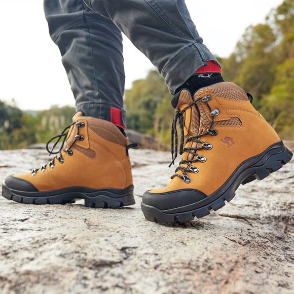 Get Ready to Farm Like a Boss: iFarmer Men's Mid work Boots - Tougher Than the Toughest Rooster!