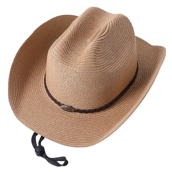 iFarmer Straw Western Cowboy Hat for Men: The Ultimate Rugged Cowboy Hat for Farming Success!